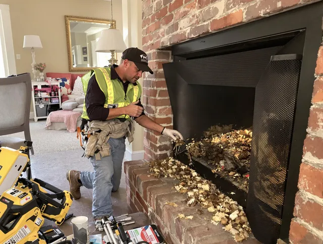 Safe screening installation by Avon Lake Chimney Sweep in Avon Lake, OH
