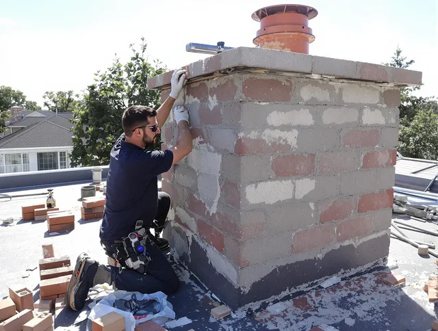 Advanced chimney repair process by Avon Lake Chimney Sweep in Avon Lake, OH