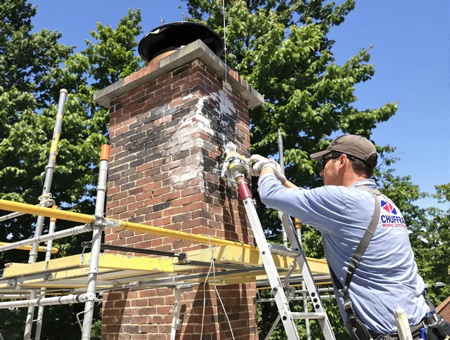 Structural chimney repair by Avon Lake Chimney Sweep in Avon Lake, OH